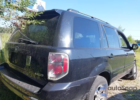 2006 Honda Pilot Ex z USA, uszkodzony, nr VIN 5FNYF18666B006346